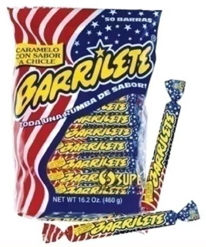 Barrilete Super Chewy Candy Bag,0.75 pound, 50 Count - SET OF 1