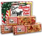 Claxton (3) 1-lb Old Fashion Fruit Cakes