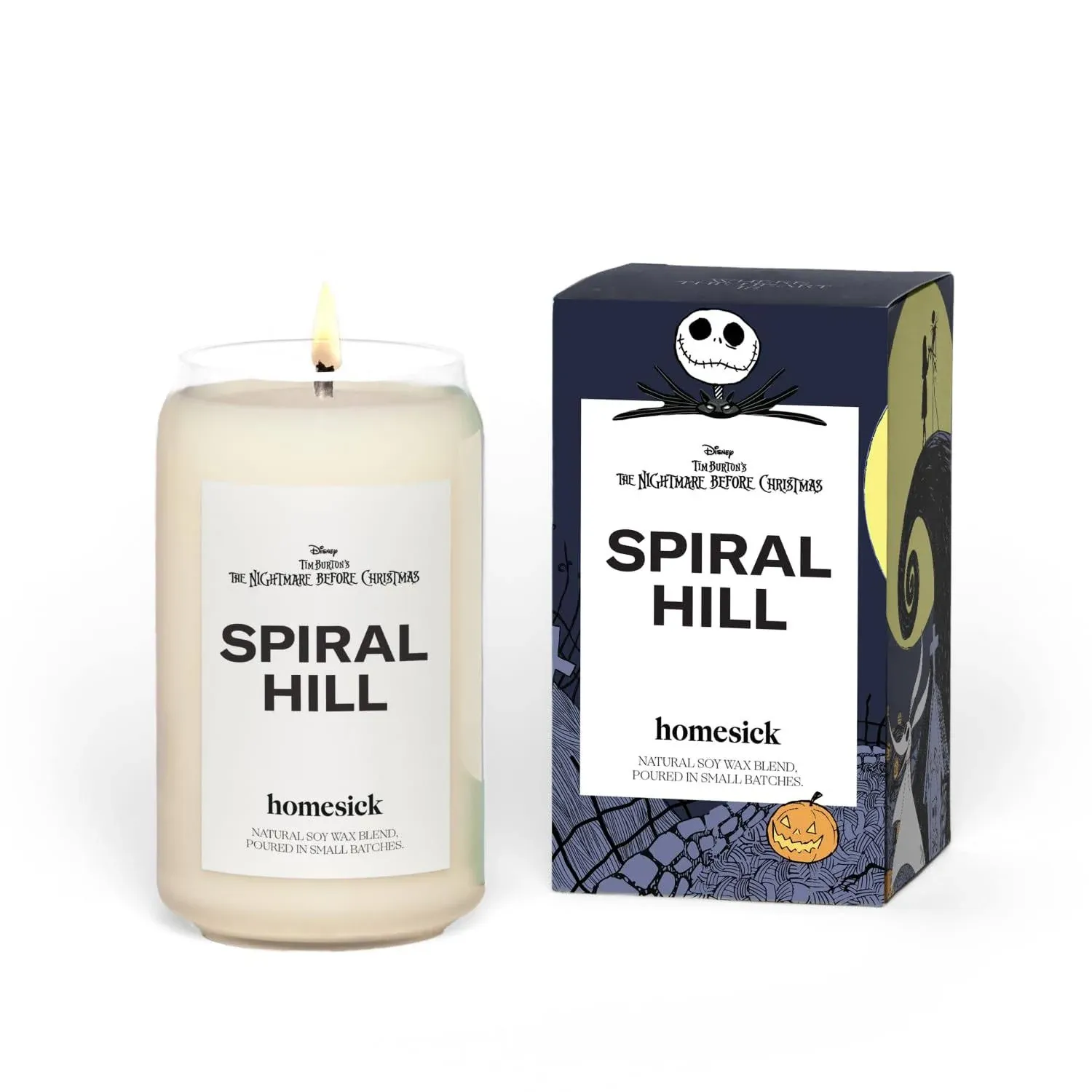 Homesick x Disney 'The Nightmare Before Christmas' Spiral Hill Candle