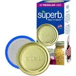 Superb Canning Lids Regular Mouth Box of 12