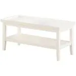 Convenience Concepts Ledgewood Coffee Table, White