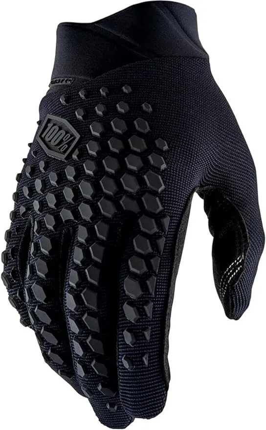 100% Geomatic Mountain Biking Gloves - MTB, Dirt Bike & Powersport Riding Protective Gear for Men