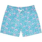 Chubbies Men's The Domingos Are for Flamingos 5.5" Swim Trunk