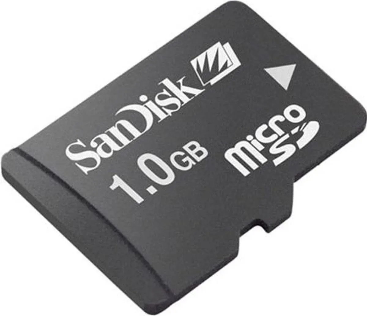 SanDisk 1GB microSD Memory Card w/Adapter