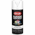 K02753007  Fusion All-In-One White Satin 12 Oz Spray Paint, Multi-