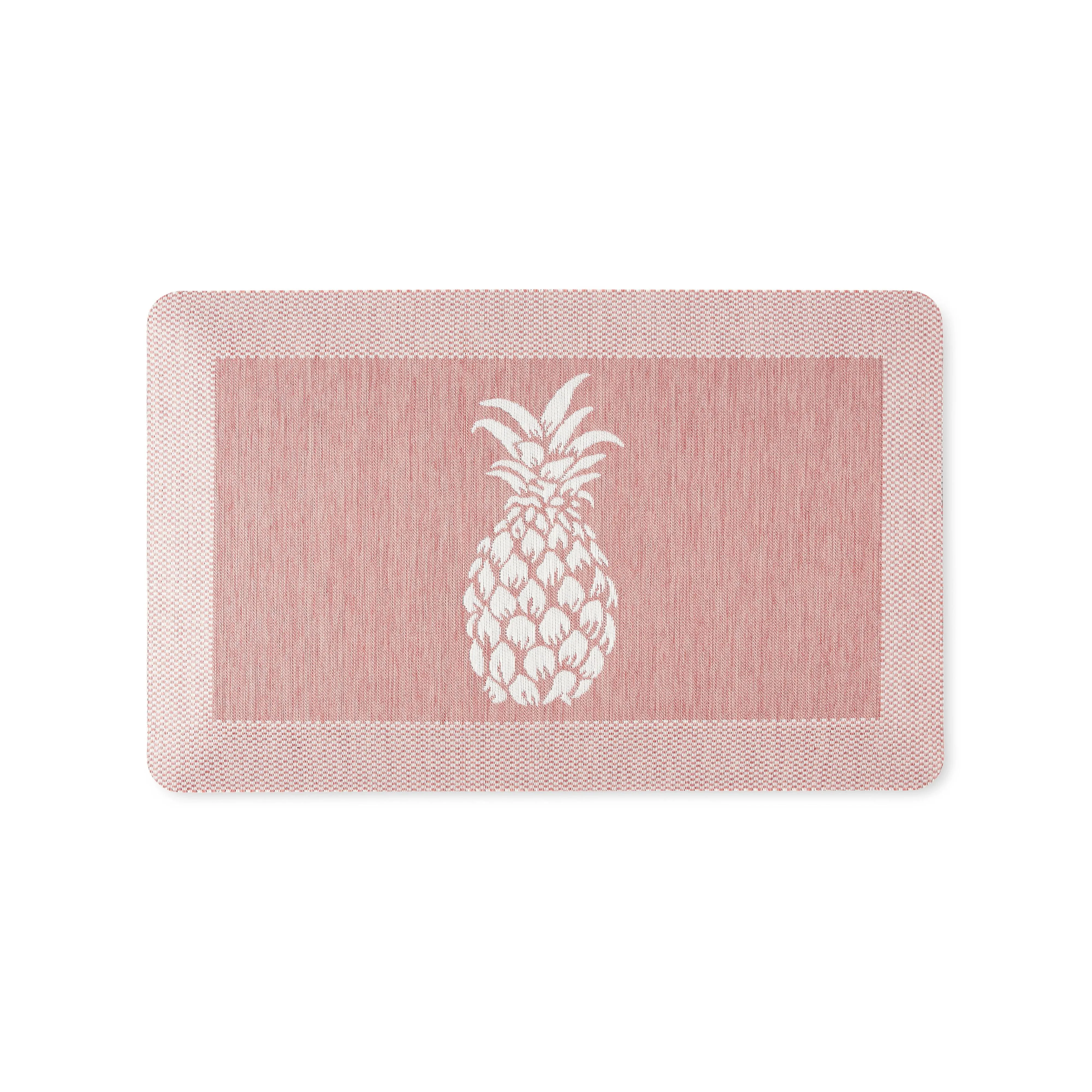 Martha Stewart Aloha Modern Pineapple Anti-Fatigue Air-Infused Kitchen Mat, Spice ...