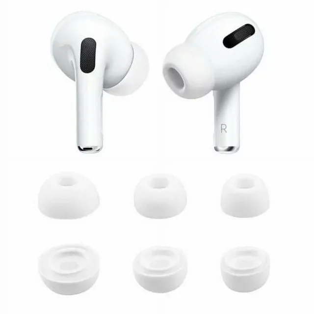 3 Pairs Compatible AirPods Pro 1st 2nd Ear Tips Buds Small Medium Large 3 Size