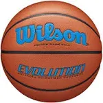 Wilson Evolution Indoor Game Basketball, Royal Blue, 29.5"