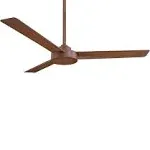 MinkaAire Roto 52" Ceiling Fan with Wall Control System - Distressed Koa