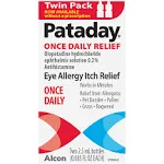 Pataday Once Daily Relief, Twin Pack - 2 pack, 0.085 fl oz bottles