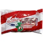 Red Bird (1) Bag Peppermint Candy Puffs - The Original Melt Away Mint - Naturally Flavored Handcrafted Candy Made with Pure Cane Sugar - Fat Free, Gluten Free - Net Wt. 5 oz