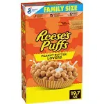 Reese's Puffs Peanut Butter Lovers Cereal