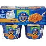 Kraft Gluten Free Original Macaroni & Cheese Dinner (4 ct. Pack, 1.9 oz. Cups)