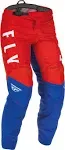 Fly Racing F-16 Youth Pants (24, Red/White/Blue)