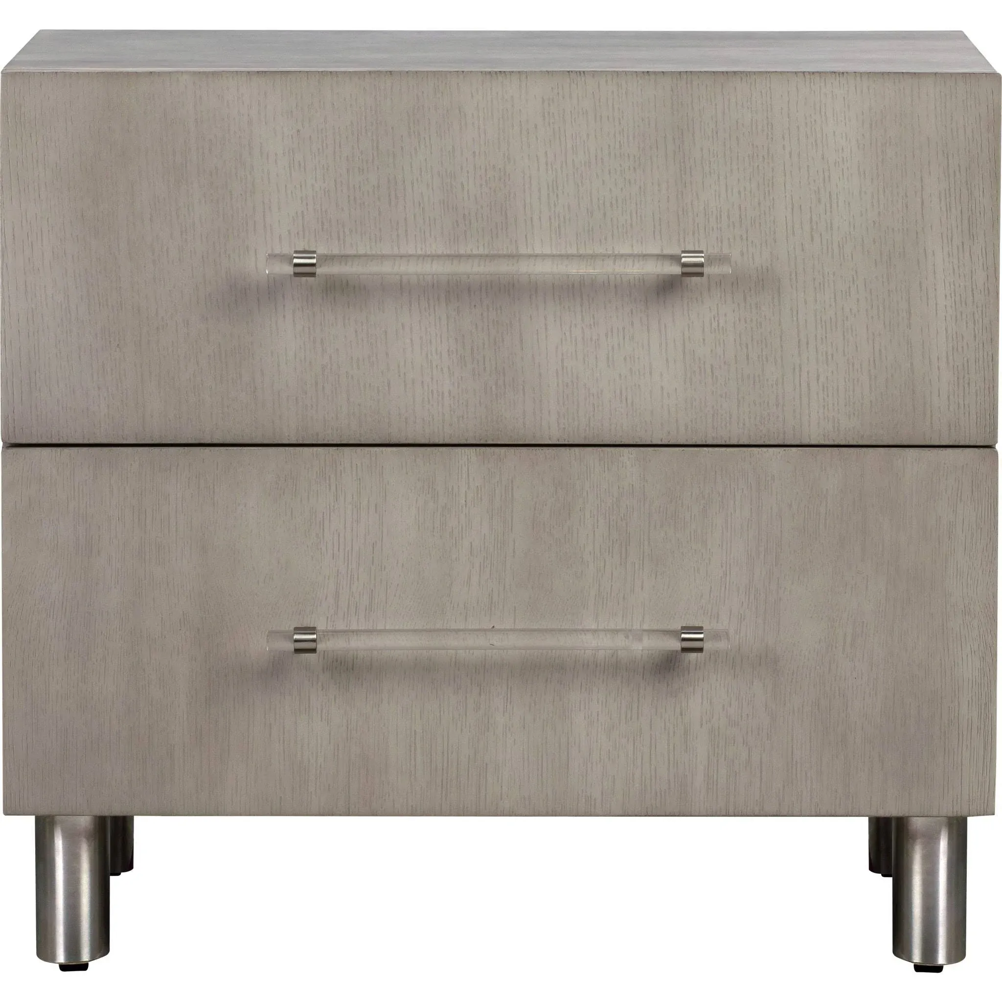 Argento Nightstand in Misty Grey