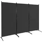 3-Panel Room Divider Folding Privacy Partition Screen Office Rooms Clinic Brown