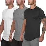 Muscle Killer Men's Gym Workout Bodybuilding Fitness Active Athletic T-Shirts Workout Casual Tee 1/3 Pack