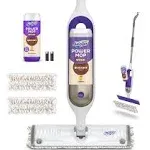 SWIFFER 07255 Spray Mop Kit Power Mop 14.5" W Dry/Wet Purple/White