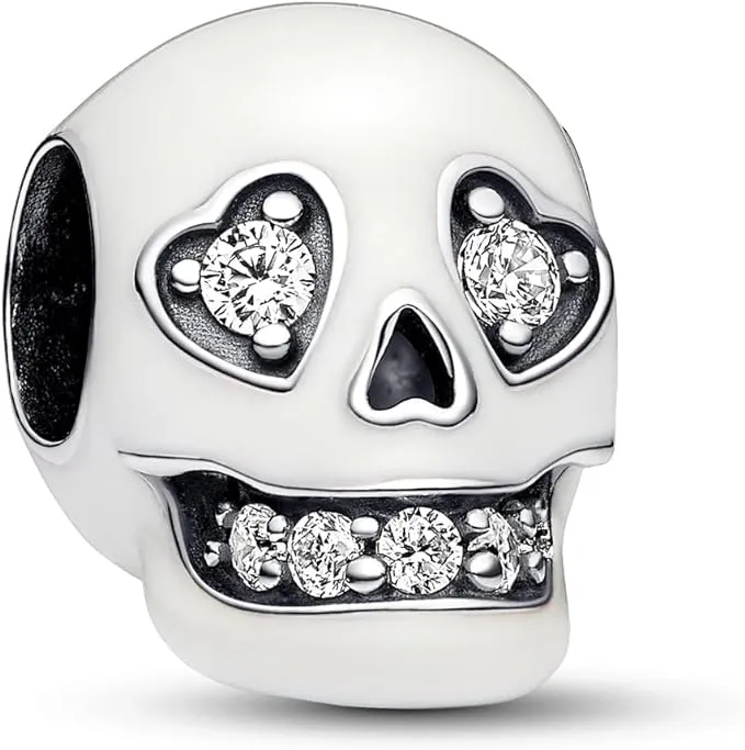 Pandora Glow in the Dark Skull charm