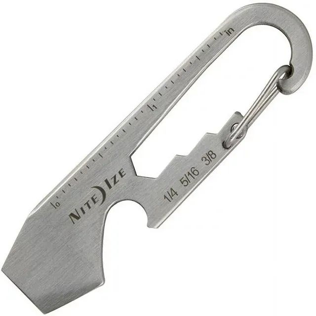 Nite Ize Doohickey Multi-Tool, Stainless Silver