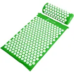 ProSource Acupressure Mat and Pillow Set - Green