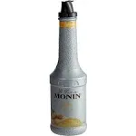 Monin - Ginger Purée, Zesty Natural Ginger Taste, Perfect for Teas, Cocktails, Mocktails, Sodas & Culinary Creations, Vegan, Non-GMO, Gluten-Free (1 Liter)