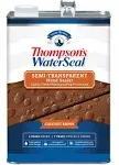 Thompson’s WaterSeal Semi-Transparent Waterproofing Wood Stain and Sealer, Chestnut Brown, 1 Gallon