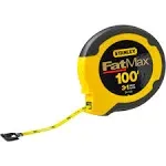 STANLEY FATMAX Tape Measure, 100-Foot (34-130)