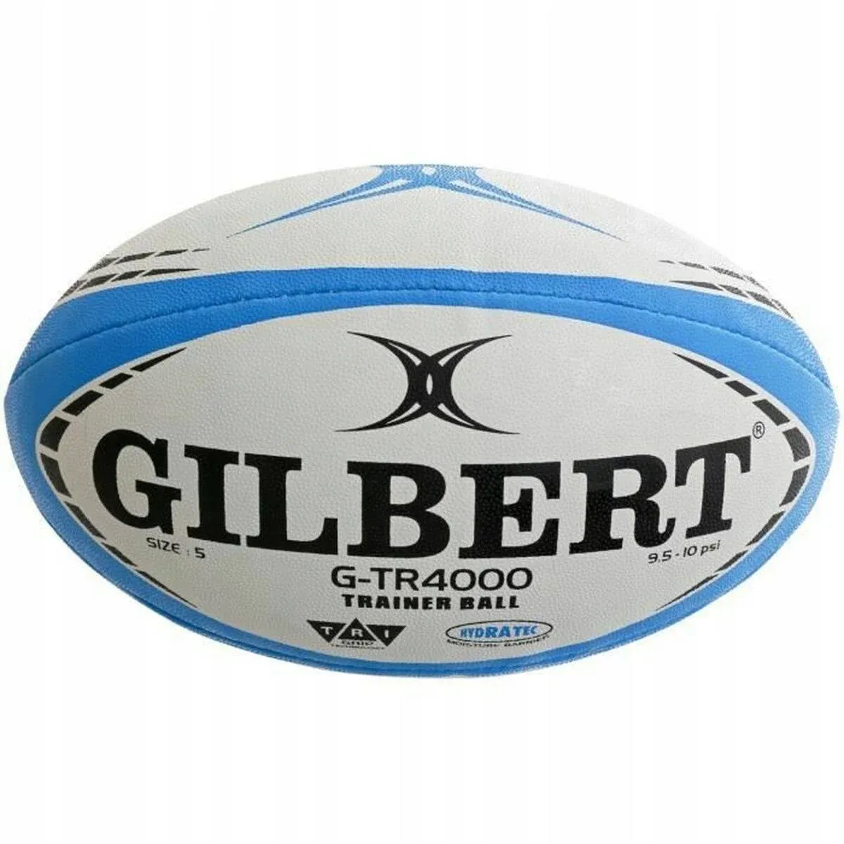 Gilbert G-TR4000 Training Rugby Ball - Black