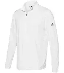 Adidas Lightweight Quarter-Zip Pullover - M / White