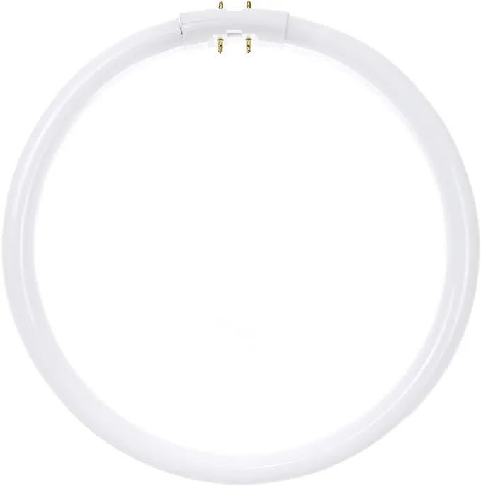 Sunlite FC22T5/SP835 Fluorescent 22W T5 Circline Ceiling Lights, 3500K Neutral White Light, 2GX13 Base