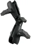 RAM Composite Double Socket Swivel Ratchet Arm for C Size 1.5" Balls