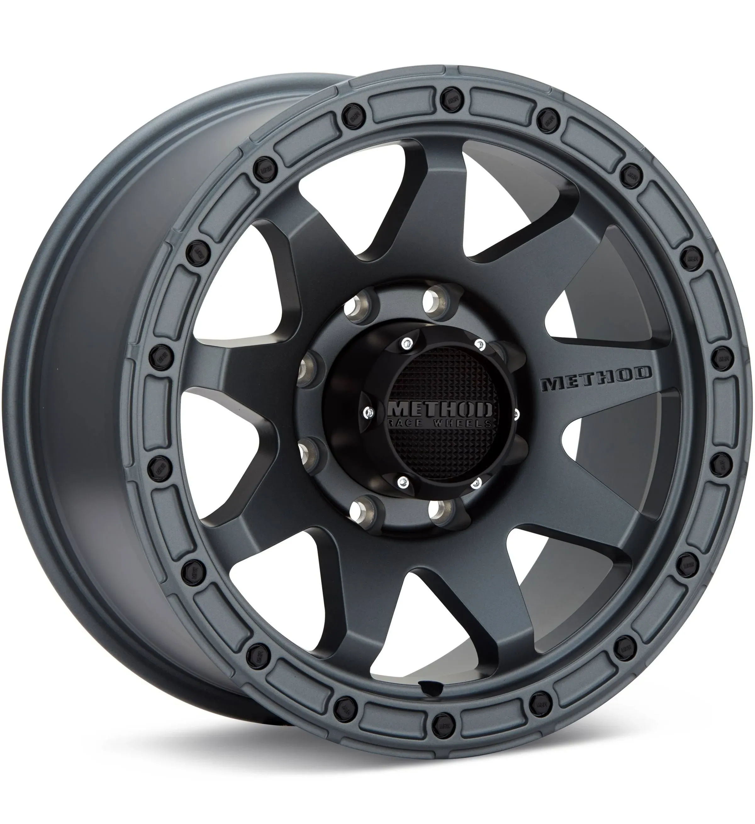 Method MR317 18x9 +18mm Offset 8x6.5 130.81mm CB Matte Titanium - MR31789080818