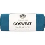 Shandali GoSweat Non-Slip Hot Yoga Towel with 72.00&#034; x 26.50&#034;, Evening Blue 