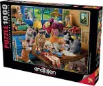 Anatolian Puzzle - Kittens in The Kitchen, 1000 Piece Puzzle, #1114