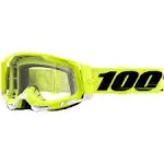 100 Percent Racecraft 2 Goggles Yellow / Clear Lens