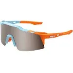 100% Speedcraft Xs Soft Tact Two Tone HiPER Silver Mirror Lens