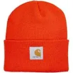 Carhartt Men's Acrylic Watch Cap, Orange, OS