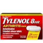 Tylenol 8 Hour Arthritis Pain Caplets 24 Count