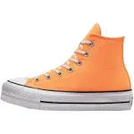 Converse Women's Chuck Taylor All Star Lift Platform Sneakers - Peach - Size 9.5