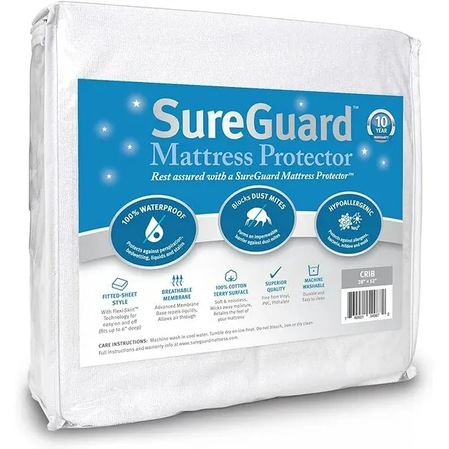 SureGuard Mattress Protector 100% Waterproof