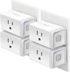 Kasa Smart Plug by TP-Link, Smart Home Wi-Fi Outlet Works with Alexa, Echo, Google Home & IFTTT, No Hub Required, Remote Control, 15 Amp, UL Certified, 1-Pack(HS103) , WHITE