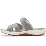 Clarks Cloudsteppers Women's Mira Ease Slide Sandals, Size: 11, Grey