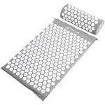 ProsourceFit Acupressure Mat and Pillow Set for Back/Neck Pain Relief and...