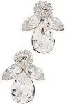 Jennifer Behr | Edith Earrings Crystal One Size | Realry