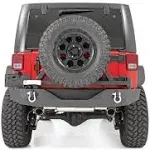 Rough Country Rear Bumper w/Tire Carrier for 2007-2018 Jeep Wrangler JK - 10594A