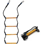 Boat Rope Ladder, Heavy Duty Climbing Rope 400Lbs Strength, 14mm Reinforced P...