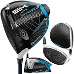 Lefty TaylorMade Sim2 Max 10.5* Driver, Fujikura Pro 2.0 Stiff, GPTV