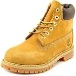 Timberland Kids' 6" Premium Waterproof Boots, Wheat, 5