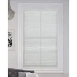 BlindsAvenue Cellular Honeycomb Cordless Shade, 9/16" Single Cell, Light Filtering, (White, 23" W x 48" H)